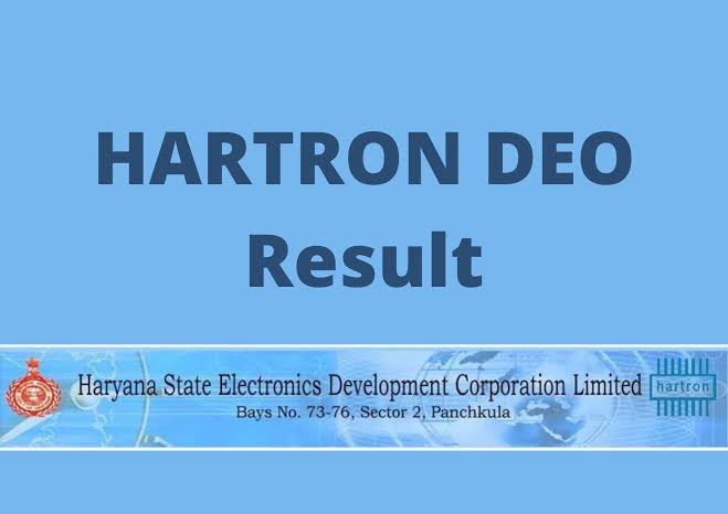 HARTRON DEO Result 2021 Out @hartronservices.com: Download PDF Here