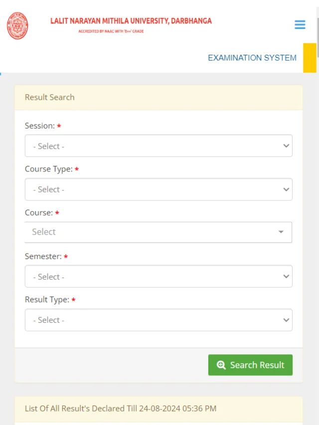 LNMU Part 2 Result 2024 Sessions 2022-25: इस तरह मात्र 2 सेकंड में अभी करें Download; Best Direct लिंक