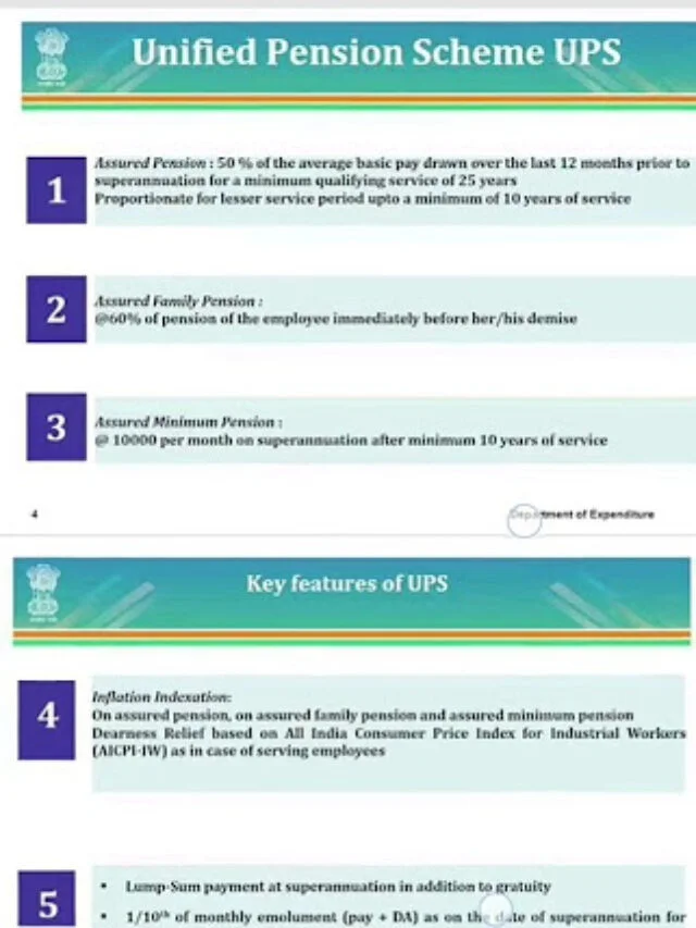 Unified Pension Scheme 2024 – यूनिफॉर्म पेंशन स्कीम क्या है?